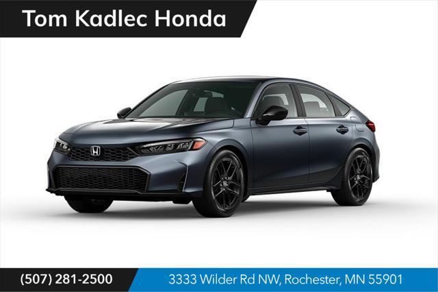 new 2025 Honda Civic car, priced at $27,754