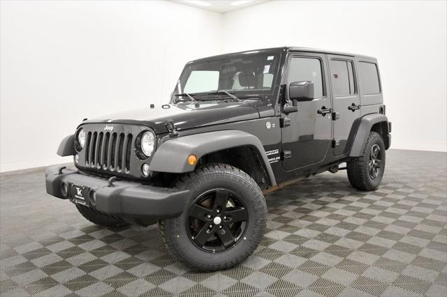 used 2017 Jeep Wrangler Unlimited car, priced at $21,999