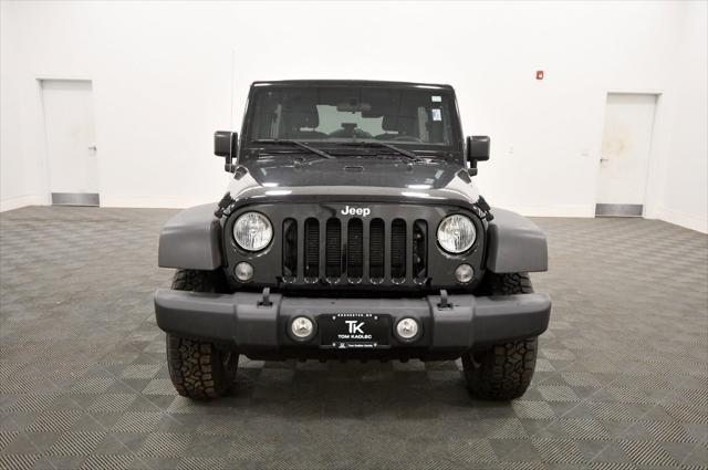 used 2017 Jeep Wrangler Unlimited car, priced at $21,999