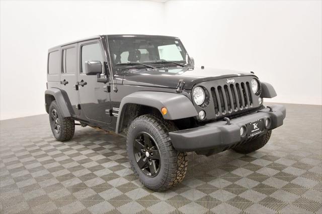 used 2017 Jeep Wrangler Unlimited car, priced at $21,999