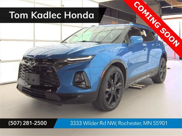 used 2021 Chevrolet Blazer car, priced at $30,999