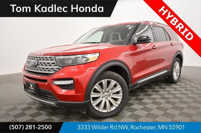 used 2022 Ford Explorer car, priced at $36,499