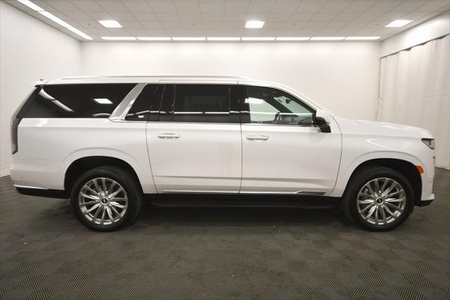 used 2021 Cadillac Escalade ESV car, priced at $68,999