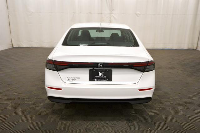 new 2024 Honda Accord car, priced at $30,031