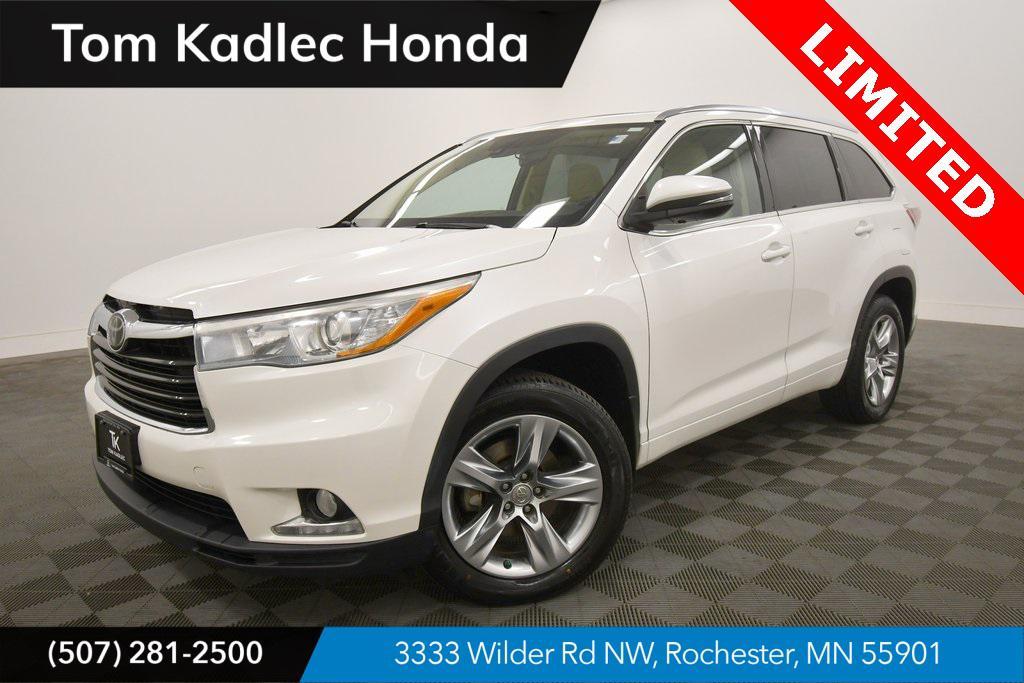 used 2015 Toyota Highlander car, priced at $16,249