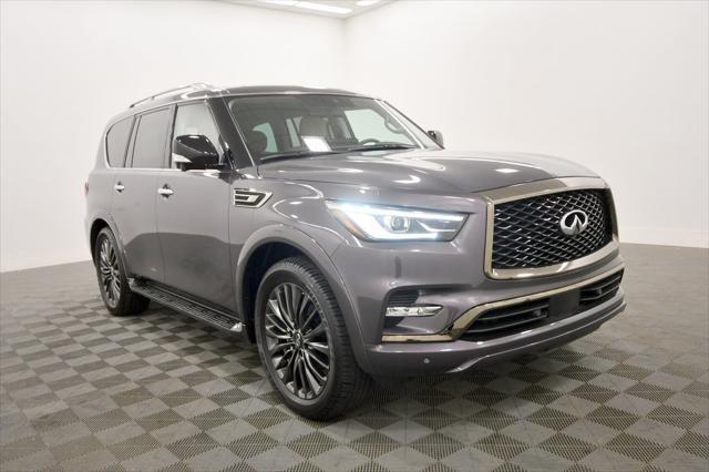 used 2023 INFINITI QX80 car, priced at $52,499