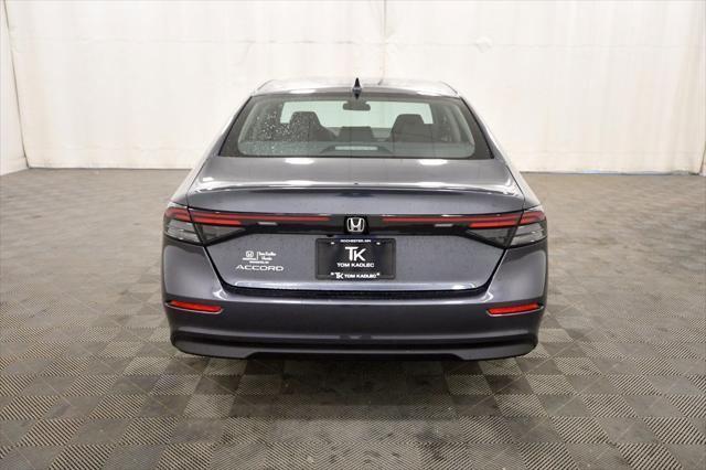 new 2024 Honda Accord car, priced at $29,461