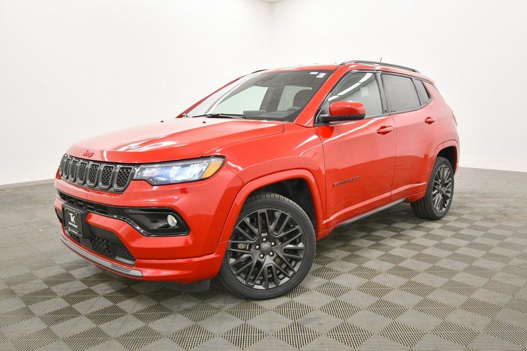 used 2023 Jeep Compass car, priced at $21,479