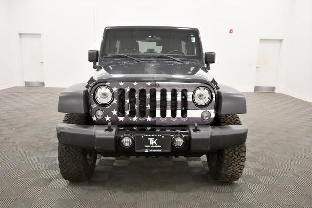 used 2018 Jeep Wrangler JK Unlimited car, priced at $20,999