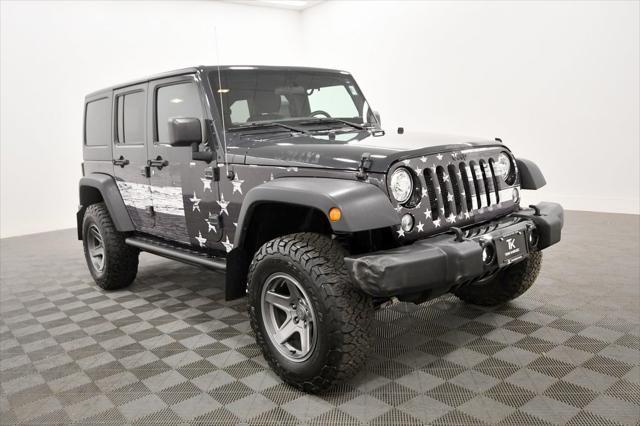 used 2018 Jeep Wrangler JK Unlimited car, priced at $20,999