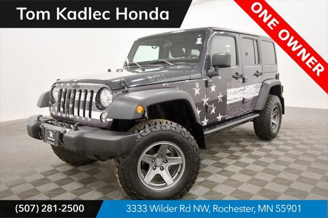 used 2018 Jeep Wrangler JK Unlimited car, priced at $20,999