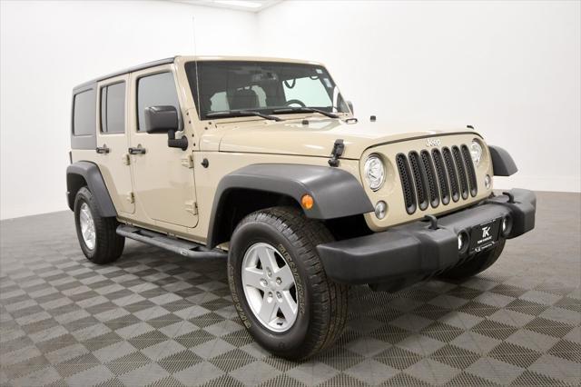 used 2018 Jeep Wrangler JK Unlimited car, priced at $21,499