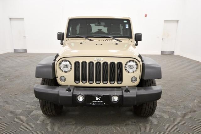 used 2018 Jeep Wrangler JK Unlimited car, priced at $21,499