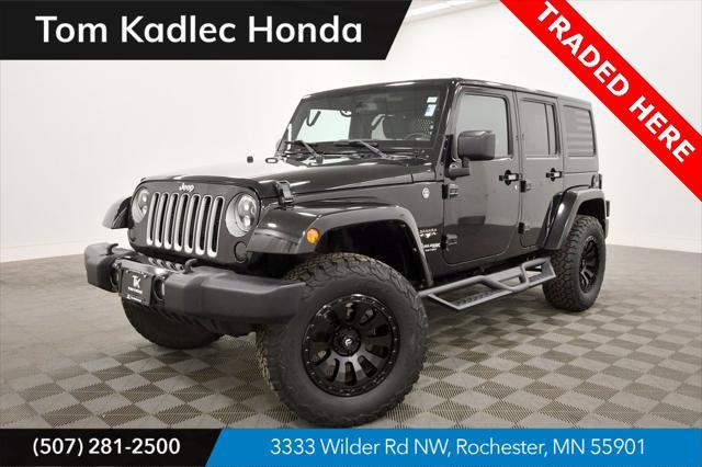 used 2018 Jeep Wrangler JK Unlimited car, priced at $23,999