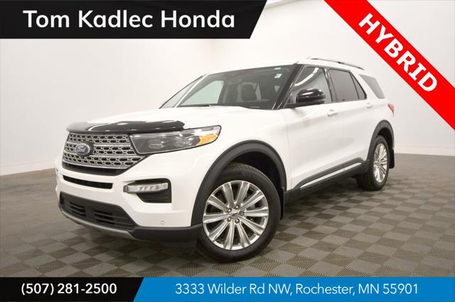 used 2022 Ford Explorer car, priced at $34,999