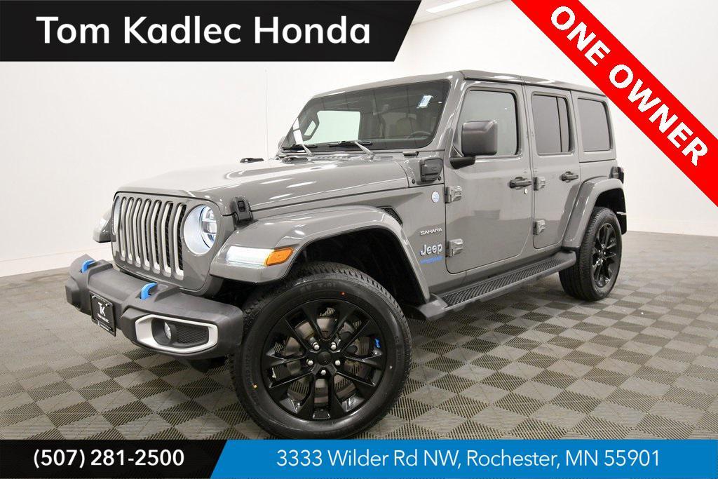 used 2022 Jeep Wrangler Unlimited 4xe car, priced at $31,999