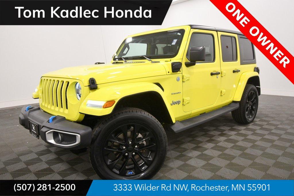 used 2023 Jeep Wrangler 4xe car, priced at $29,499