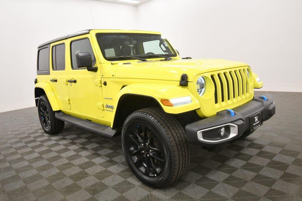 used 2023 Jeep Wrangler 4xe car, priced at $29,499