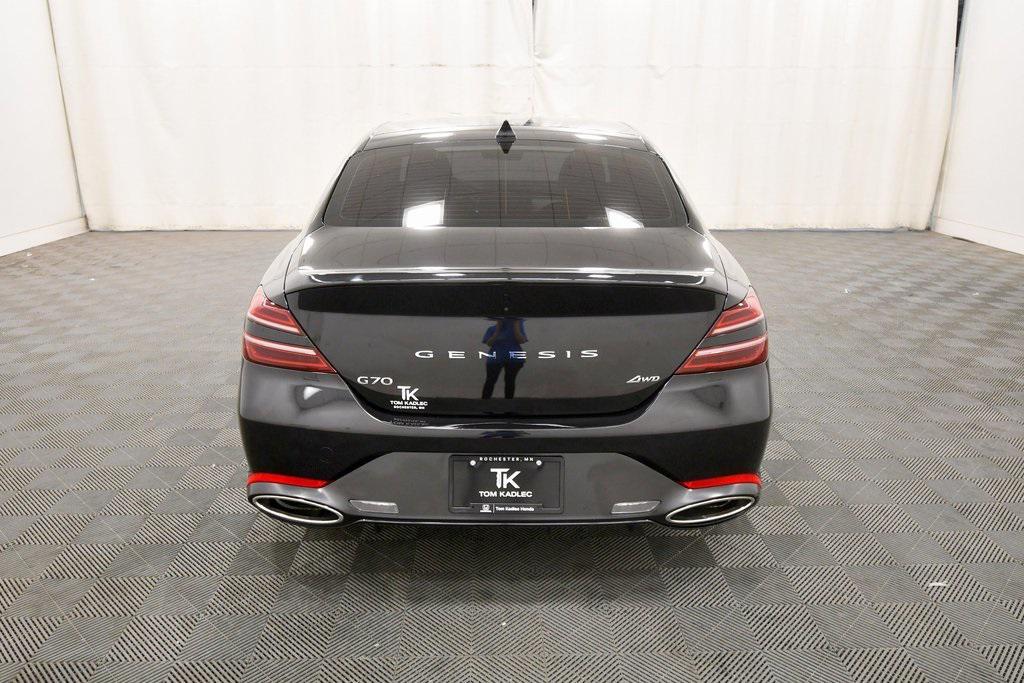 used 2024 Genesis G70 car, priced at $32,499
