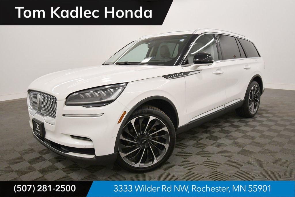 used 2022 Lincoln Aviator car, priced at $39,499