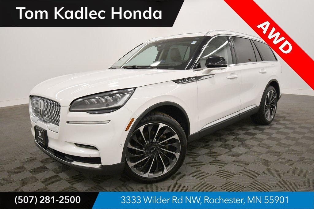 used 2022 Lincoln Aviator car, priced at $38,499