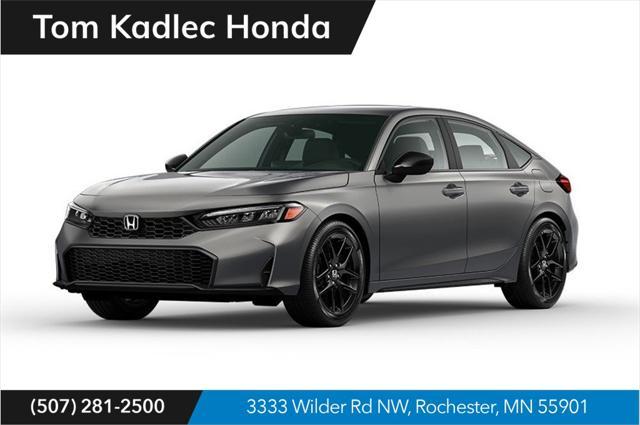 new 2025 Honda Civic car, priced at $30,599