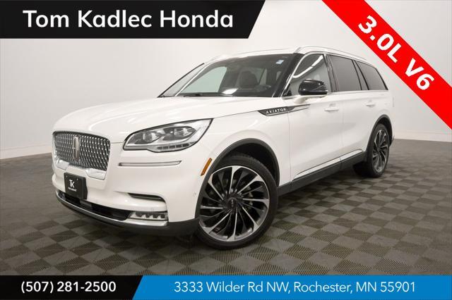 used 2021 Lincoln Aviator car, priced at $43,999