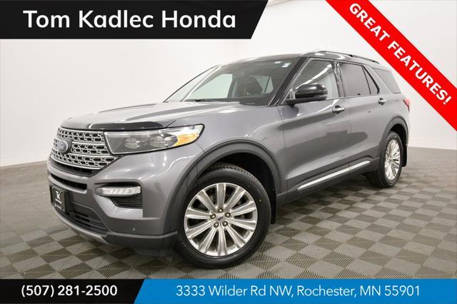 used 2022 Ford Explorer car, priced at $34,999