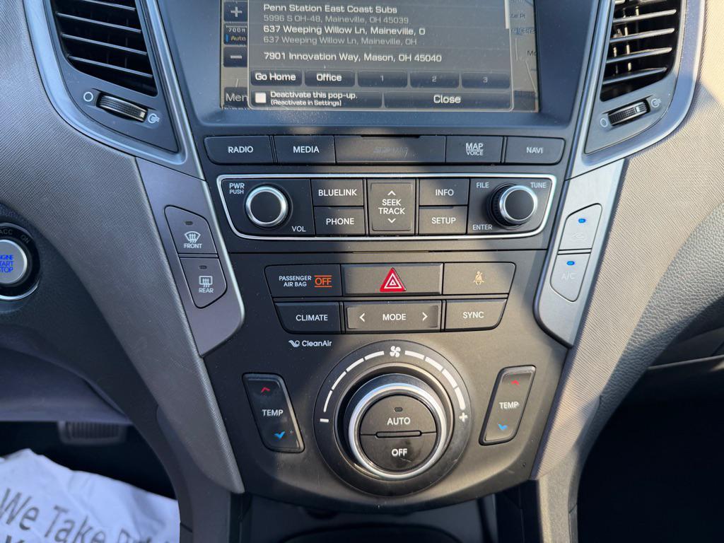 used 2017 Hyundai Santa Fe Sport car, priced at $12,795