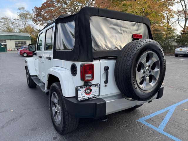 used 2017 Jeep Wrangler Unlimited car, priced at $13,795
