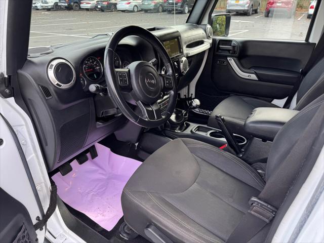 used 2017 Jeep Wrangler Unlimited car, priced at $13,795