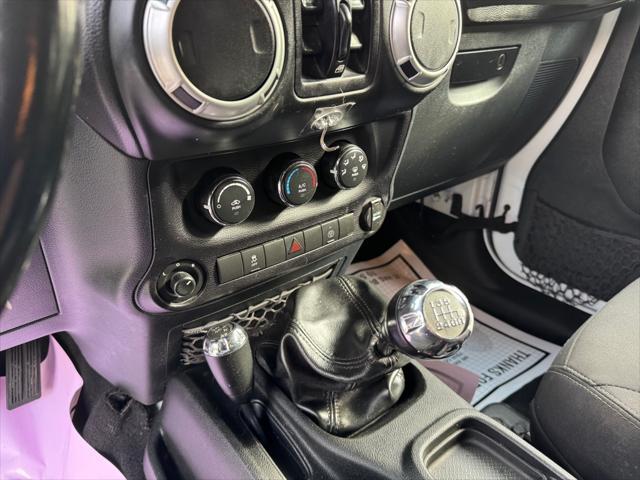 used 2017 Jeep Wrangler Unlimited car, priced at $13,795