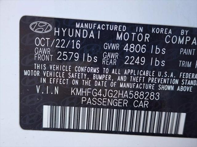 used 2017 Hyundai Azera car, priced at $9,899