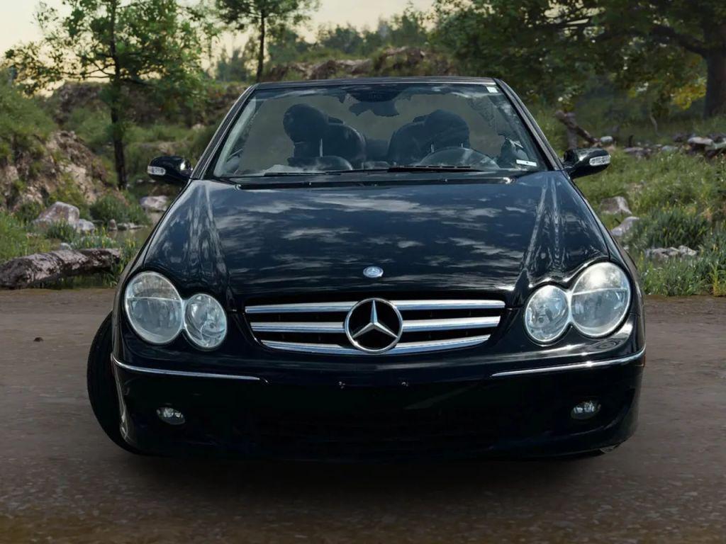 used 2007 Mercedes-Benz CLK-Class car, priced at $8,899