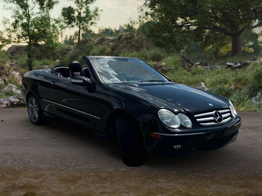 used 2007 Mercedes-Benz CLK-Class car, priced at $8,899