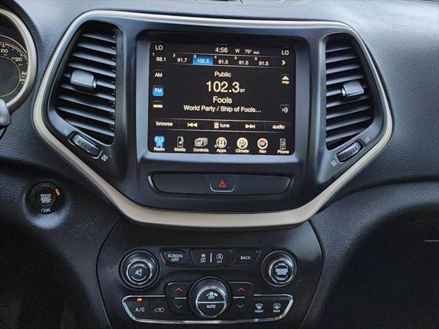 used 2017 Jeep Cherokee car, priced at $18,688