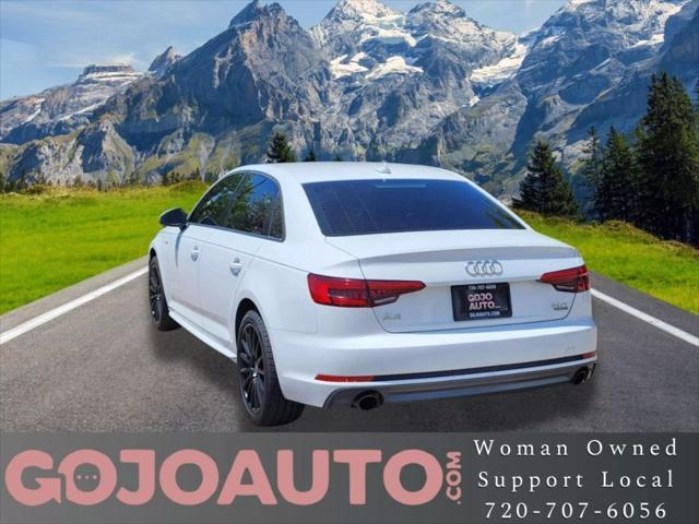 used 2017 Audi A4 car, priced at $17,388