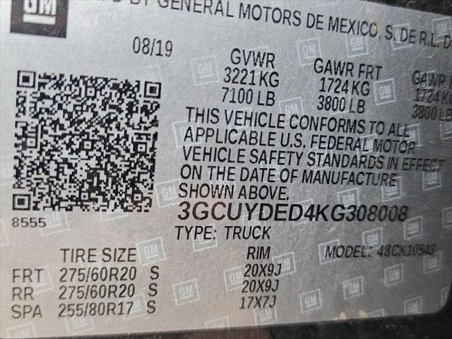 used 2019 Chevrolet Silverado 1500 car, priced at $27,989