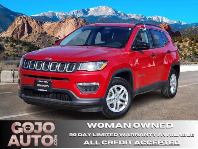 used 2021 Jeep Compass car, priced at $16,399