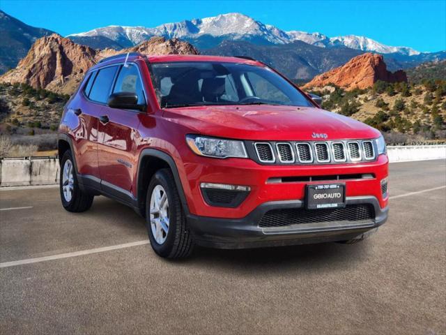 used 2021 Jeep Compass car, priced at $16,399