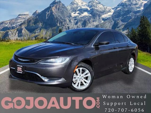 used 2017 Chrysler 200 car, priced at $15,989