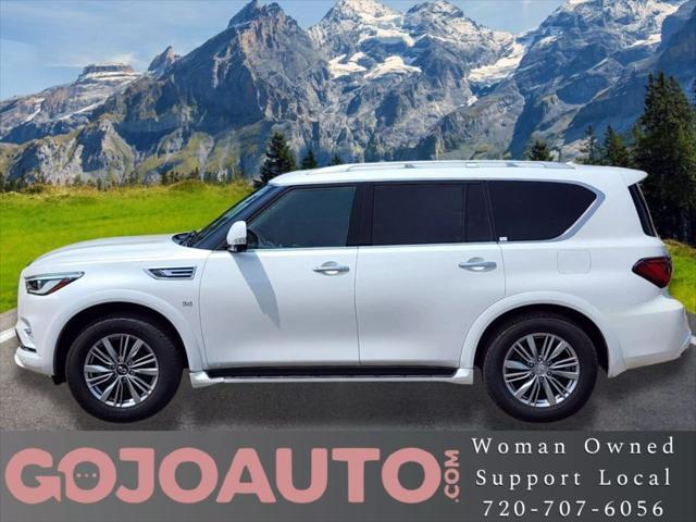 used 2018 INFINITI QX80 car, priced at $29,988