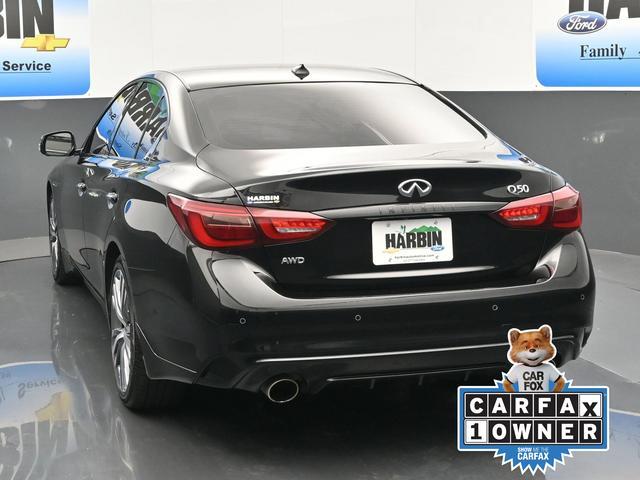 used 2023 INFINITI Q50 car, priced at $37,670