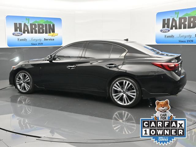 used 2023 INFINITI Q50 car, priced at $37,670