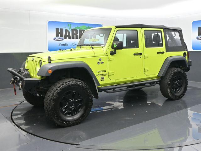 used 2017 Jeep Wrangler Unlimited car, priced at $17,982