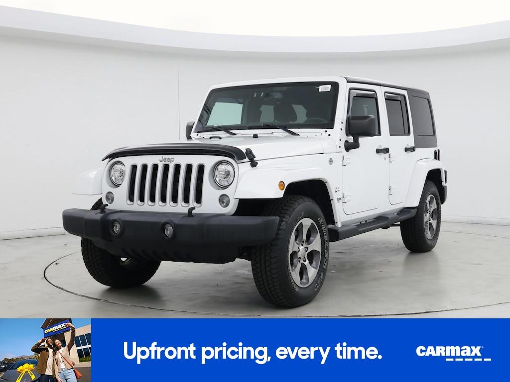 used 2018 Jeep Wrangler car, priced at $27,998
