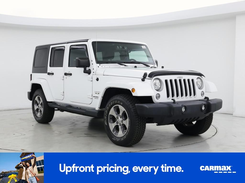used 2018 Jeep Wrangler car, priced at $27,998