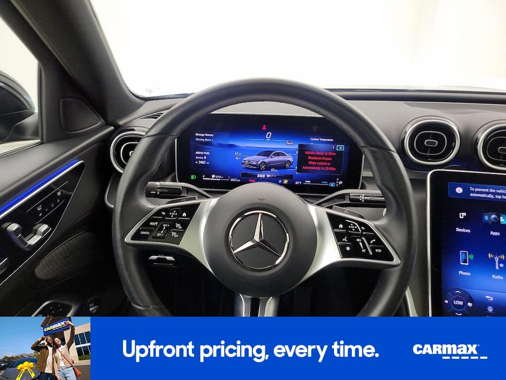 used 2024 Mercedes-Benz C-Class car, priced at $39,998