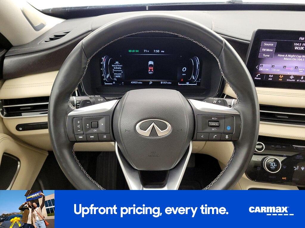 used 2022 INFINITI QX60 car, priced at $37,998