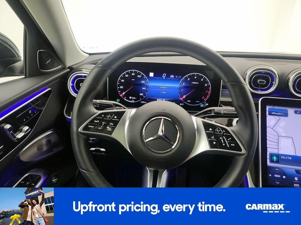 used 2023 Mercedes-Benz C-Class car, priced at $39,998